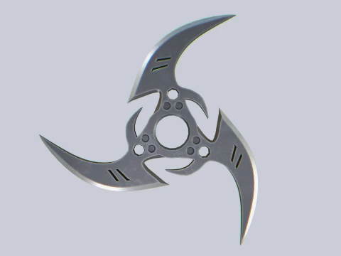 Shuriken collection 3D Model