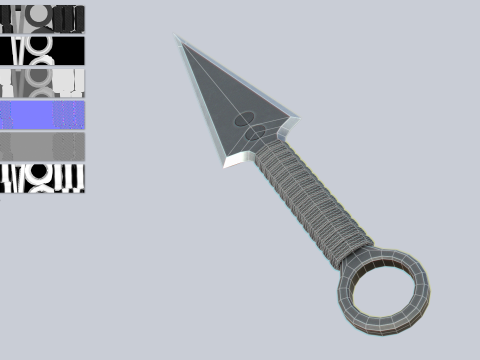 Kunai 3D Model