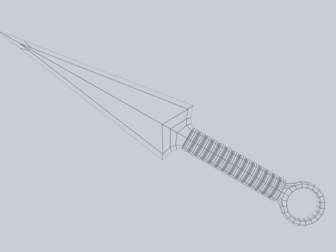 Kunai 3D Model