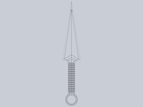 Kunai 3D Model