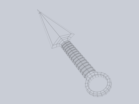 Kunai 3D Model