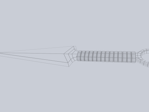 Kunai 3D Model