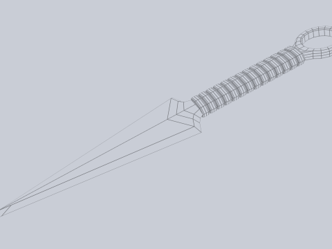 Kunai 3D Model