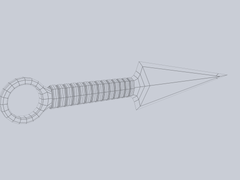 Kunai 3D Model