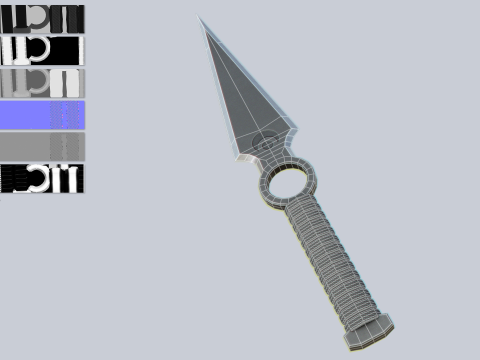 Kunai 3D Model