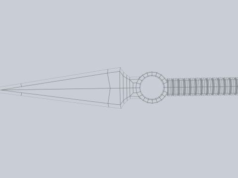 Kunai 3D Model