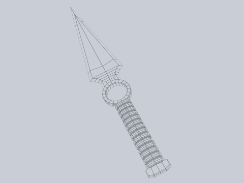 Kunai 3D Model