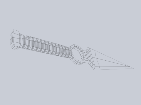 Kunai 3D Model