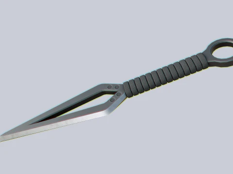 Кунай 3D Модель