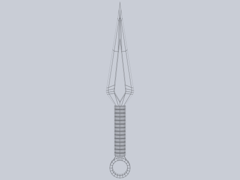 Kunai 3D Model