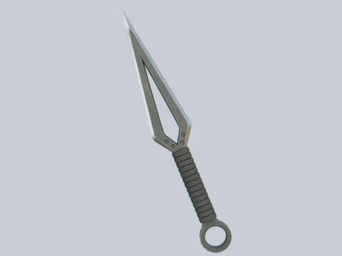 Кунай 3D Модель