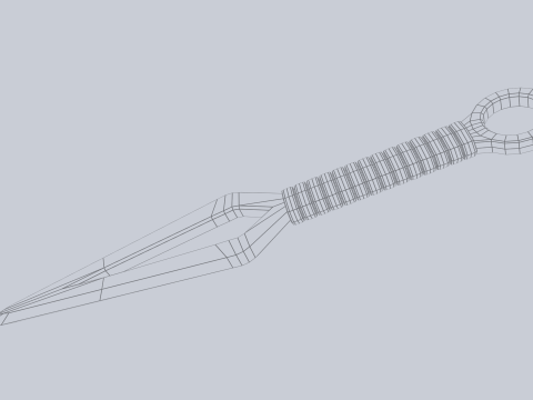 Kunai 3D Model
