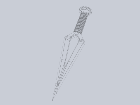 Kunai 3D Model
