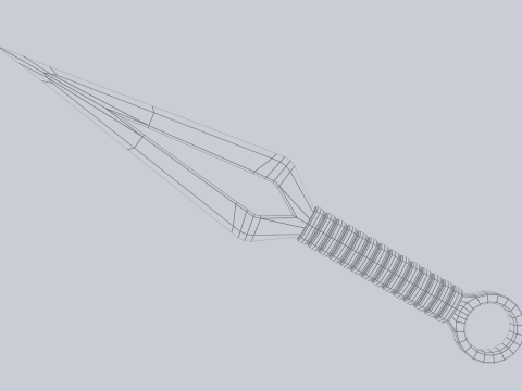 Kunai 3D Model