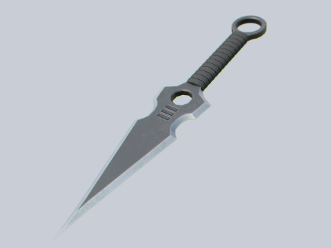 Kunai Modelo 3D