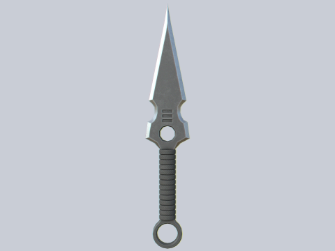 Kunai Modelo 3D