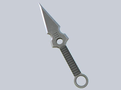 Kunai Modelo 3D