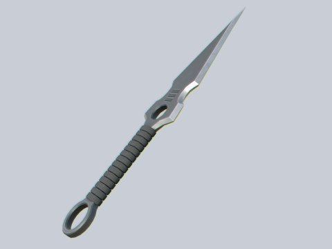 Kunai Modelo 3D