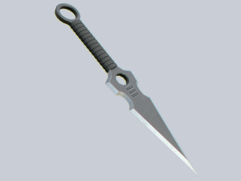Kunai Modelo 3D