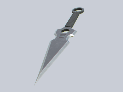 Kunai Modelo 3D
