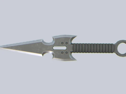 Кунай 3D Модель