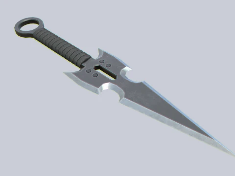 Кунай 3D Модель