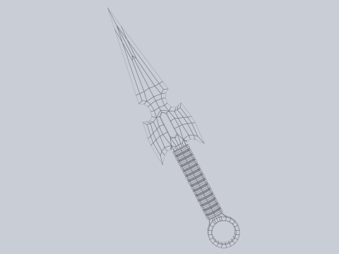 Kunai 3D Model