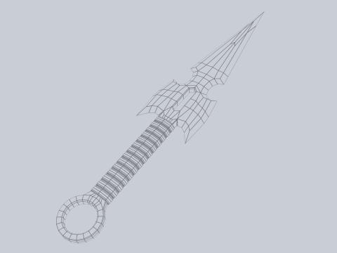 Kunai 3D Model
