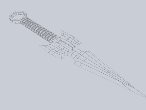 Kunai 3D Model