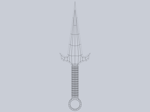 Kunai 3D Model
