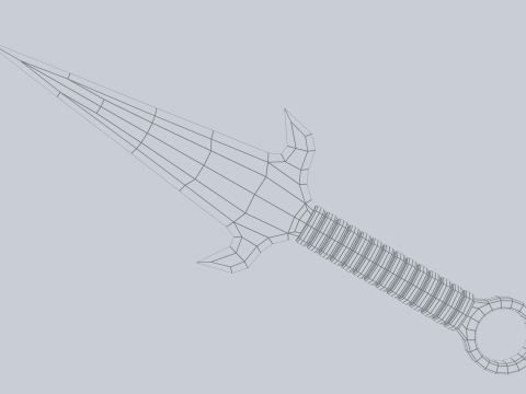 Kunai 3D Model