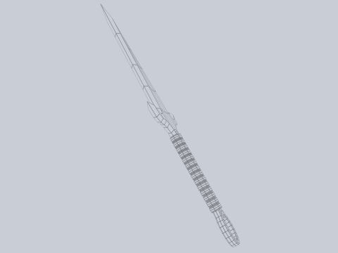 Kunai 3D Model