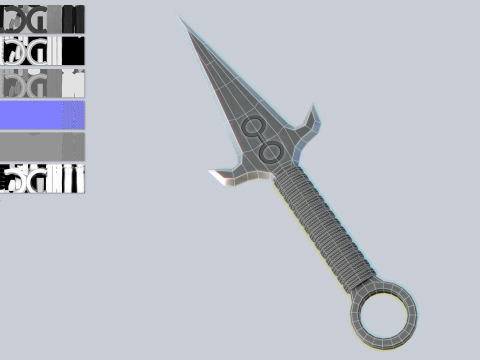 Kunai 3D Model