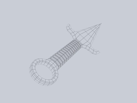 Kunai 3D Model