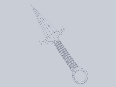 Kunai 3D Model