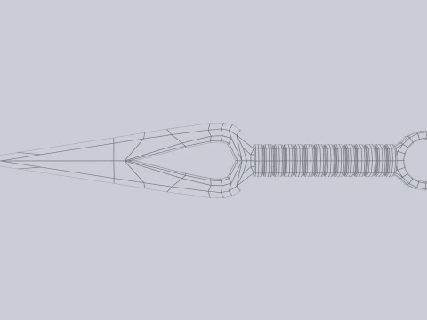 Kunai 3D Model