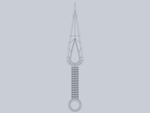 Kunai 3D Модель
