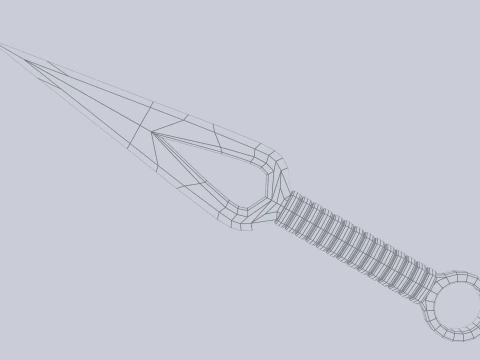 Kunai 3D Model