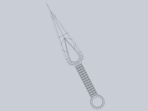 Kunai 3D Модель