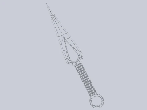 Kunai 3D Model