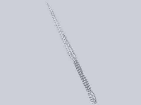 Kunai 3D Модель