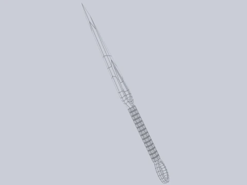 Kunai 3D Model