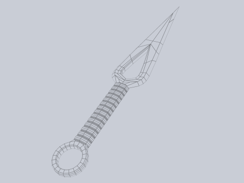 Kunai 3D Модель