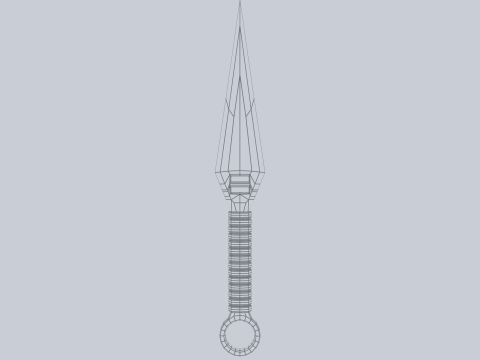 Kunai 3D Модель