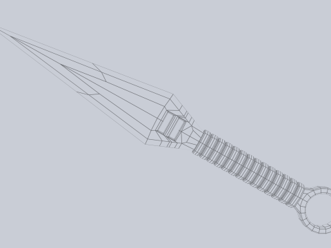 Kunai 3D Модель
