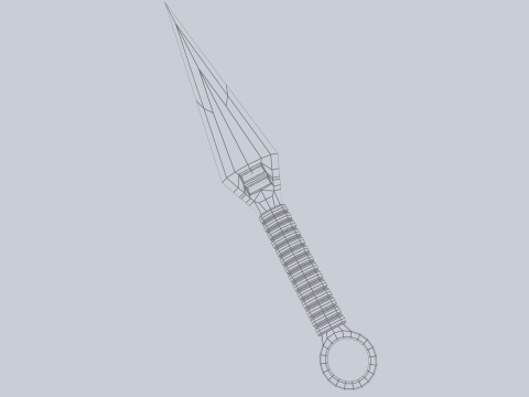 Kunai 3D Модель