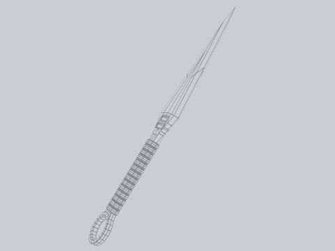 Kunai 3D Модель
