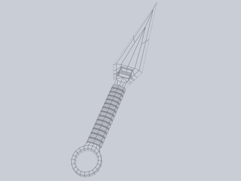 Kunai 3D Модель