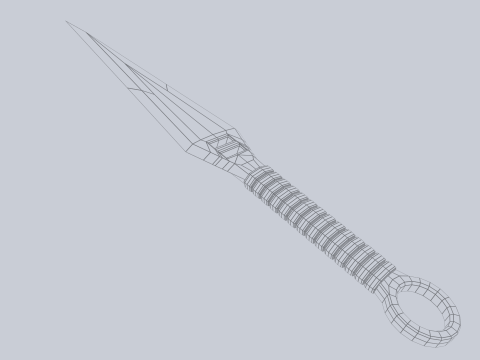Kunai 3D Модель