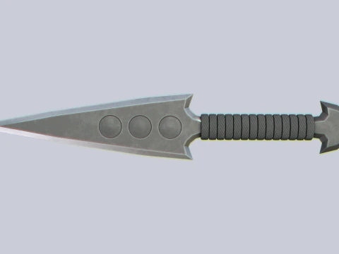 Kunai Modello 3D